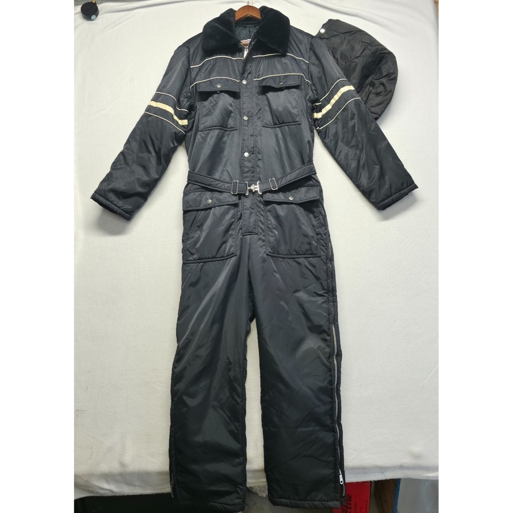 Vintage Sears Work Insulated One Piece Men's Snowsuit Size Medium 38-40 Short